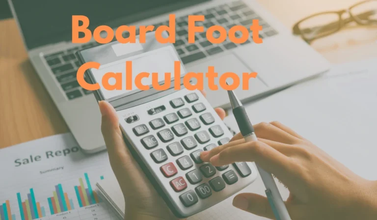 how to calculate board foot