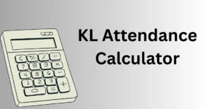 KL Attendance Calculator