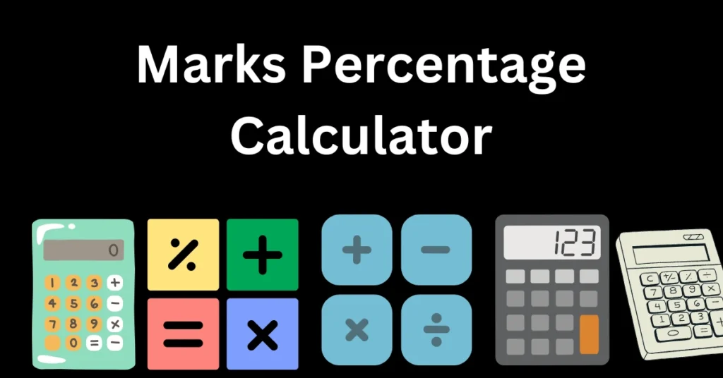 marks percentage calculator online