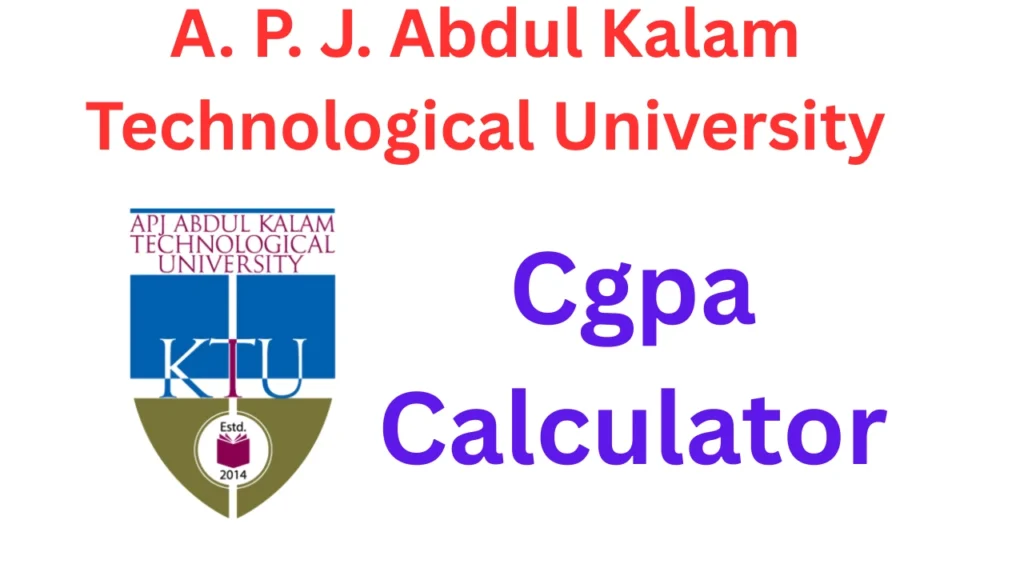ktu cgpa calculation formula