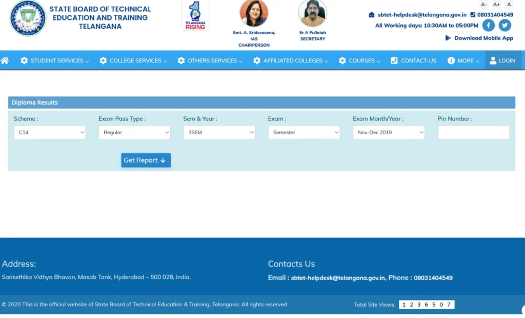 sbtet results 2025
