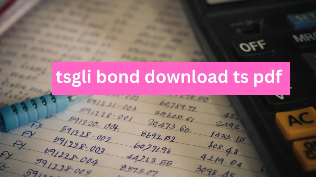 tsgli bond download ts pdf
