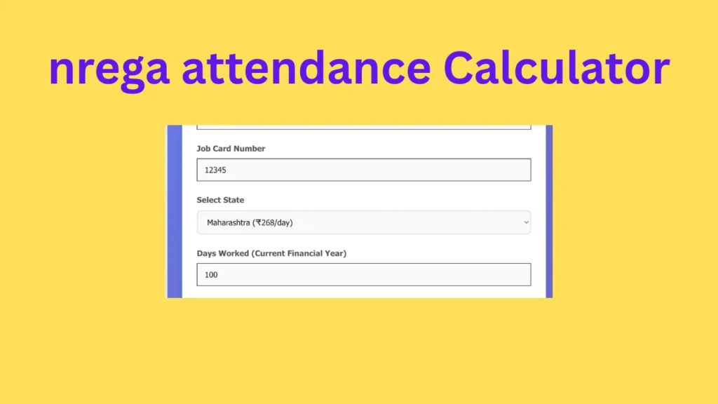 nrega attendance